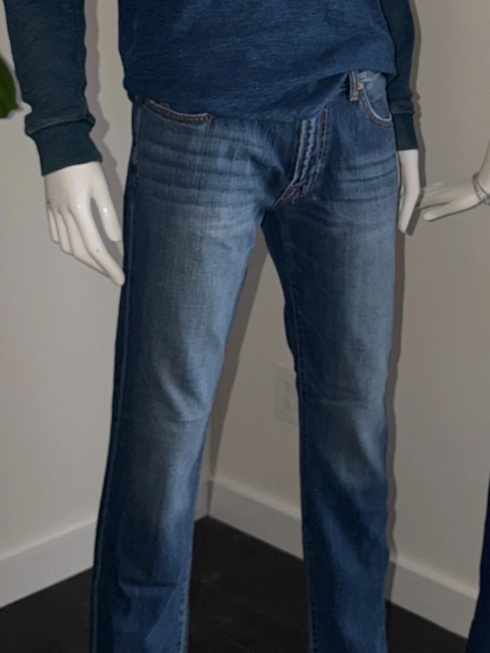 Lucky Brand Men's Straight Jeans - Indigo Blue
